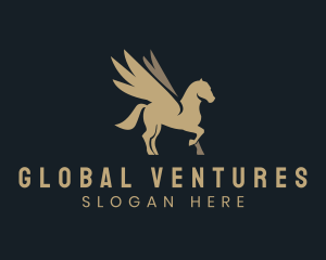 Enterprise - Business Enterprise Pegasus logo design