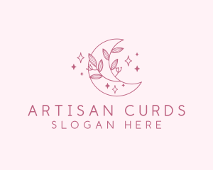 Organic Artisanal Moon logo design