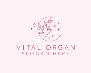 Organic Artisanal Moon logo design