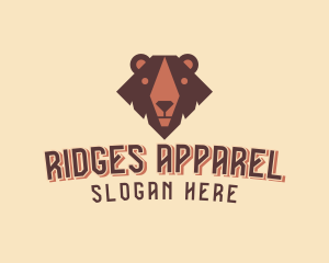 Grizzly Bear Apparel  logo design