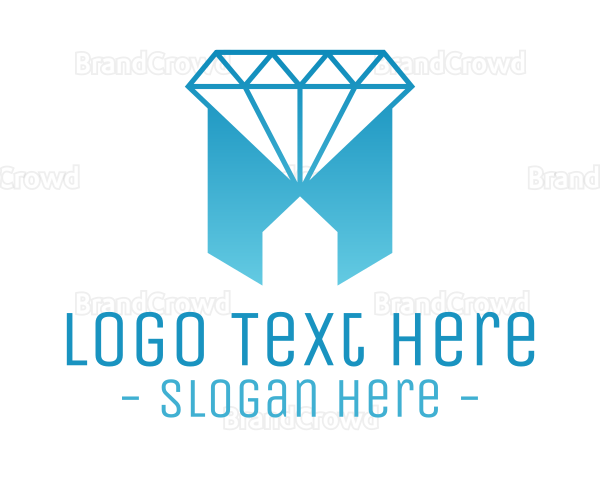 Geometric Jewelry House Logo