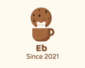 Coffee - Cookie Hamster Mug logo design
