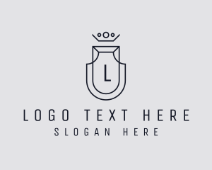 Royalty - Royalty Shield Lettermark logo design