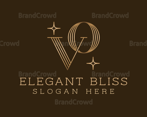 Elegant Letter VO Monogram Logo