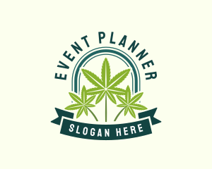 Cannabis Marijuana Leaf Logo