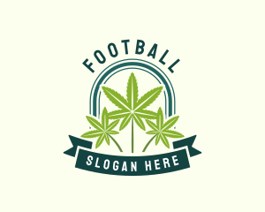 Cannabis Marijuana Leaf Logo