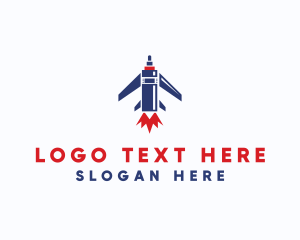 Tobacco - Vape Jet Launch logo design