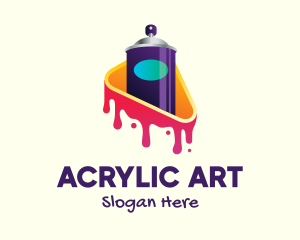 Graffiti Art Spray Paint logo design