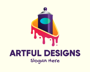 Graffiti Art Spray Paint logo design