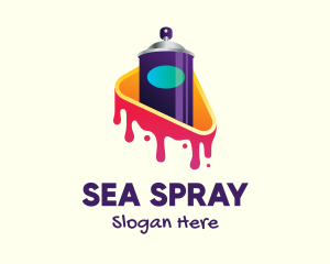 Graffiti Art Spray Paint logo design