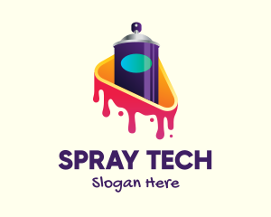 Graffiti Art Spray Paint logo design