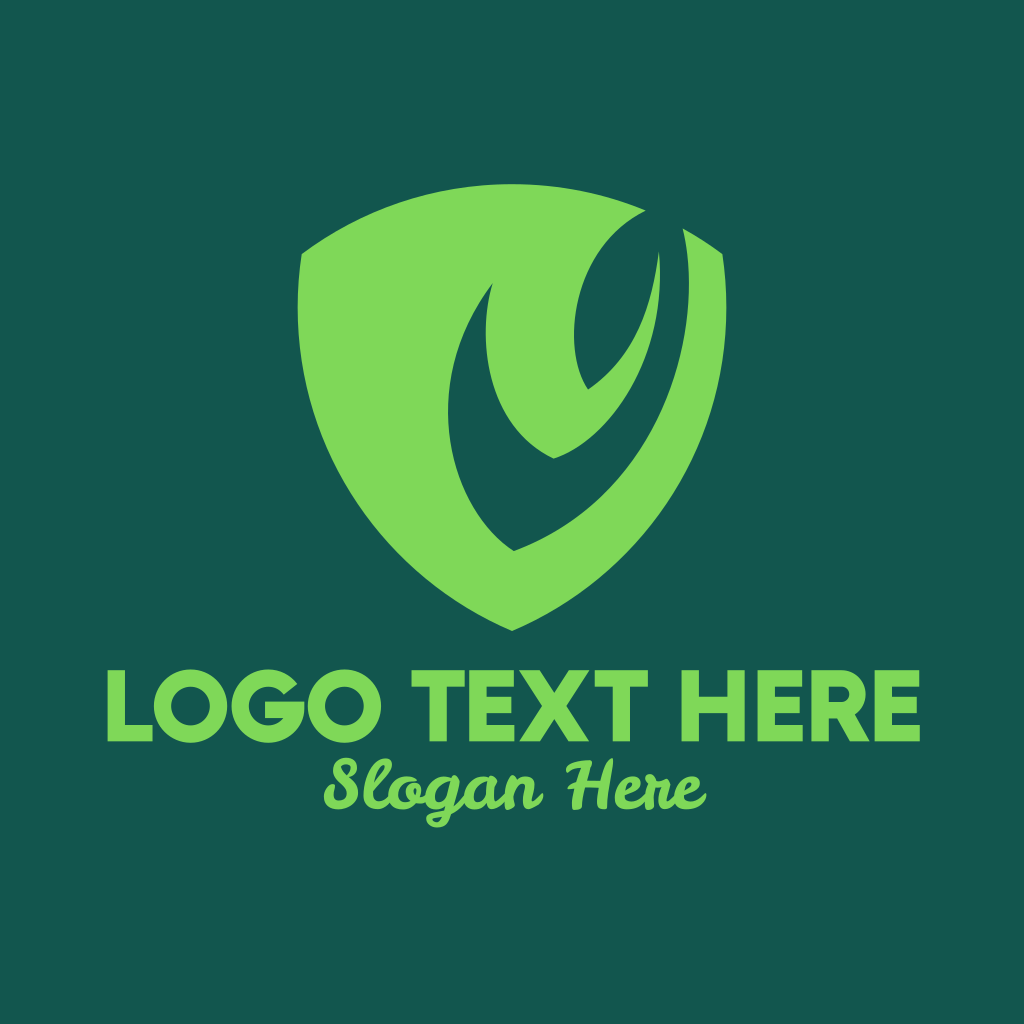 Green Leaf Shield Logo | BrandCrowd Logo Maker