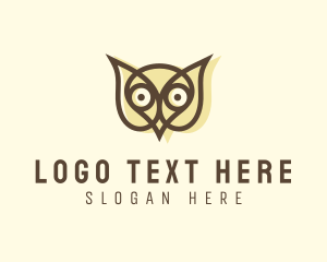 Aviary - Bird Owl Aviary logo design