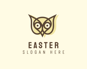 Hooter - Bird Owl Aviary logo design