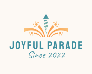 Parade - New Year Pyrotechnics logo design
