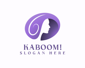 Shop - Purple Woman Skincare logo design