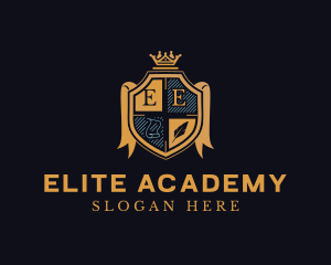 Academy Education Shield logo design