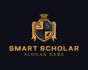Student - Academy Education Shield logo design