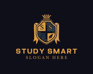 Student - Academy Education Shield logo design