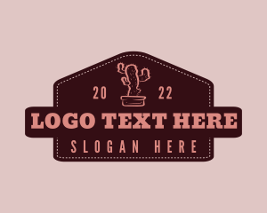 Texas - Rodeo Western Cactus logo design