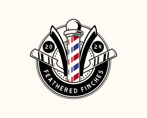 Barber Styling Haircut Logo