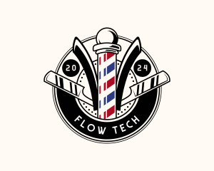 Barber Styling Haircut Logo