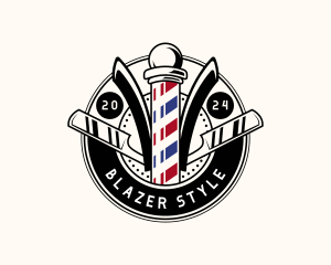 Barber Styling Haircut logo design