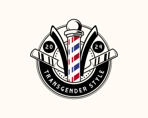 Barber Styling Haircut logo design