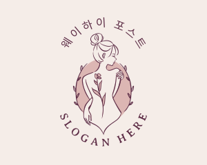 Sexy Floral Feminine logo design