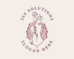 Sexy Floral Feminine logo design