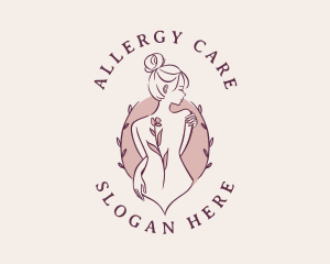 Sexy Floral Feminine logo design