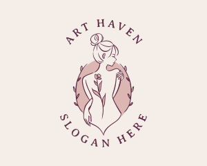 Sexy Floral Feminine logo design