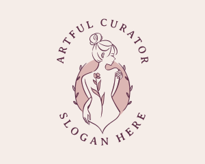 Sexy Floral Feminine logo design