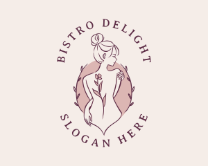 Sexy Floral Feminine logo design