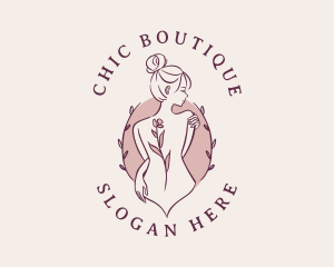 Chic - Sexy Floral Feminine logo design
