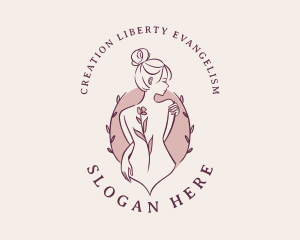 Sexy Floral Feminine logo design