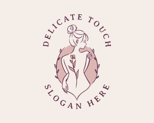 Dainty - Sexy Floral Feminine logo design