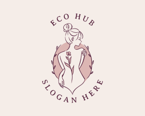 Sexy Floral Feminine logo design