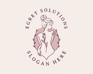 Sexy Floral Feminine logo design