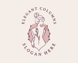 Sexy Floral Feminine logo design