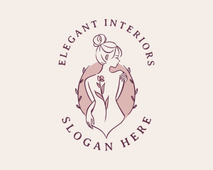 Sexy Floral Feminine logo design