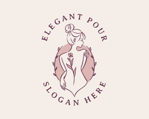 Sexy Floral Feminine logo design