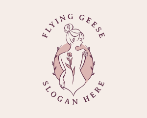 Sexy Floral Feminine logo design