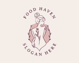 Sexy Floral Feminine logo design