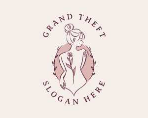 Sexy Floral Feminine logo design