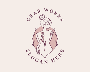 Sexy Floral Feminine logo design