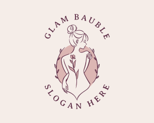 Sexy Floral Feminine logo design