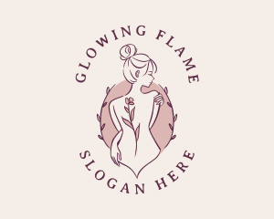 Sexy Floral Feminine logo design