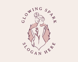 Sexy Floral Feminine logo design