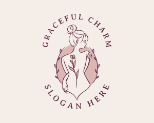 Sexy Floral Feminine logo design